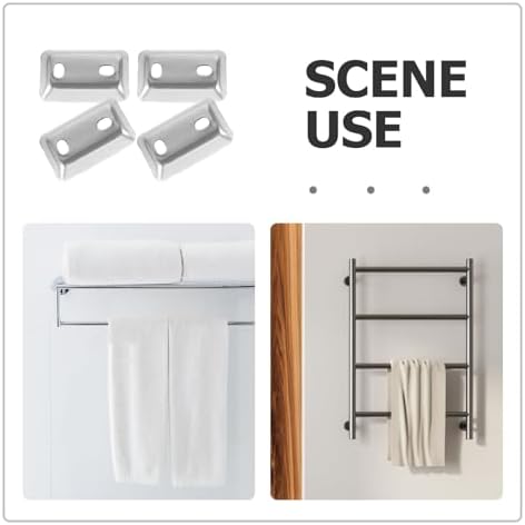 4Pcs Towel Bar Installation Hardware Replacement Bracket Washer - Image 3