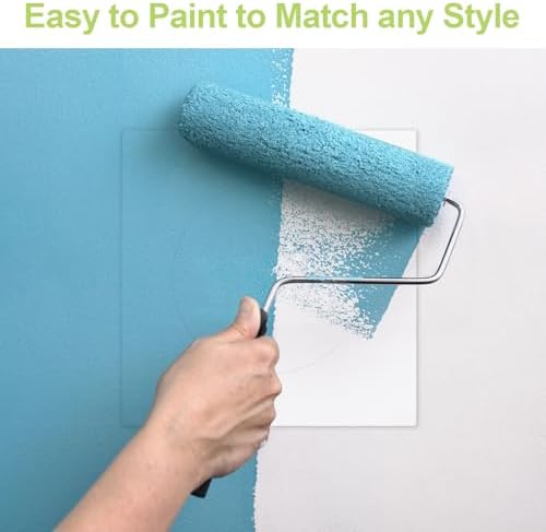 Self Adhesive Access Panel for Drywall 4in Wall Mounted Hole Cover Inspection - Image 5