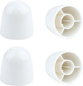4 Packs Universal Toilet Bolt caps, Toilet Floor Bolt Covers, Toilet Screw by XINSENYUE
