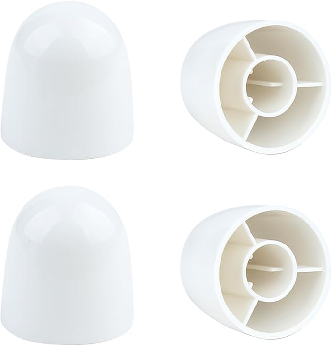 4 Packs Universal Toilet Bolt caps, Toilet Floor Bolt Covers, Toilet Screw by XINSENYUE