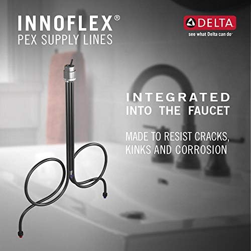 Delta Faucet Trinsic Gold Bathroom Faucet, Bathroom Sink Faucet, Diamond Seal - Image 6