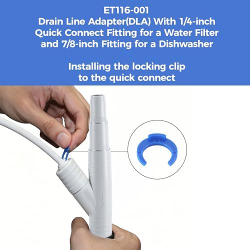 ET116-001 Dishwasher Drain Hose Adapter/Dishwasher Hose Adapter, Dishwasher Air - Image 5