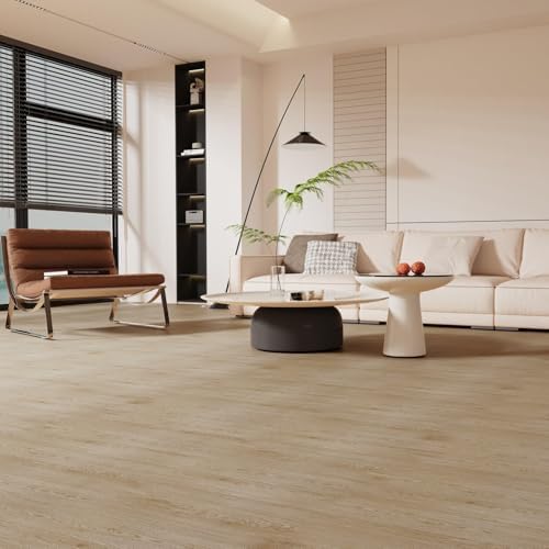 3D Peel and Stick Vinyl Floor Tile Roll Wood Plank Sticker 15.75"x 79"/8.6 Sq.Ft - Image 3