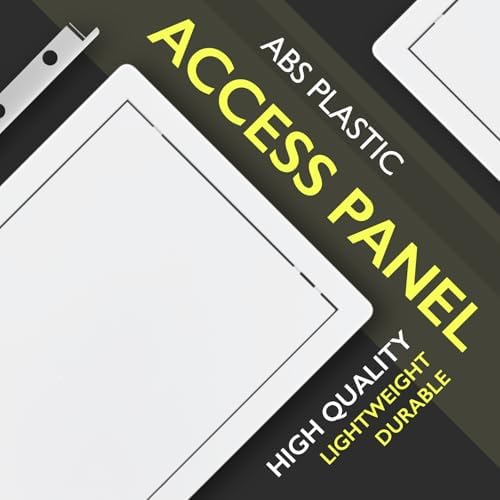 10x16 Access Panel for Drywall and Ceiling – White ABS Plastic Door Panel - Image 3