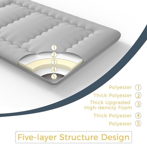 MAXYOYO 6" Extra Thick Japanese Floor Mattress Twin Folding Futon Mattress - Image 5