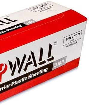 ZipWall PY50 Dust Barrier Plastic Sheeting, 2 Pack - Image 4
