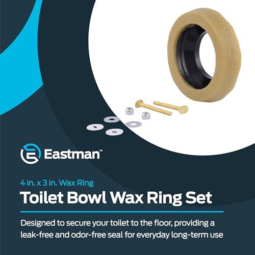 Eastman 40007 Toilet Bowl Wax Ring Set, 4 inch x 3 inch - Image 2