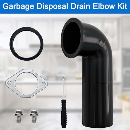 2 Set Garbage Disposal Drain Elbow Replacement Kit Garbage Disposal Drain - Image 3