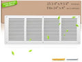 24x8 Steel Return Air Grille, HVAC Vent Cover Fits 24"W x 8"H Duct Opening by SmartSolutionsforHome