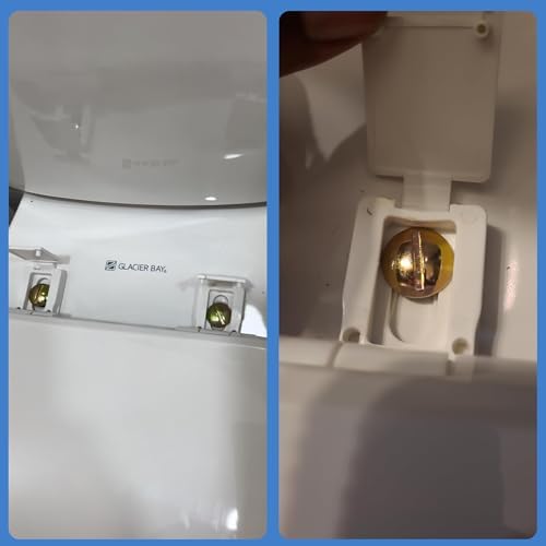 A.I.FORCE Toilet Seat Screws Fasteners Bolt, Metal Screws Toilet Seat - Image 3