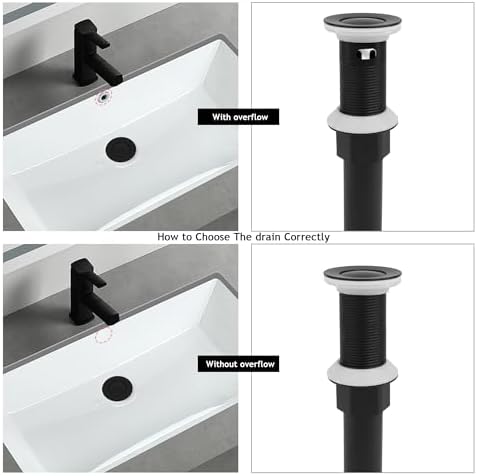 Bathroom Sink Drain, 5 Pack Drain Stopper - Image 7