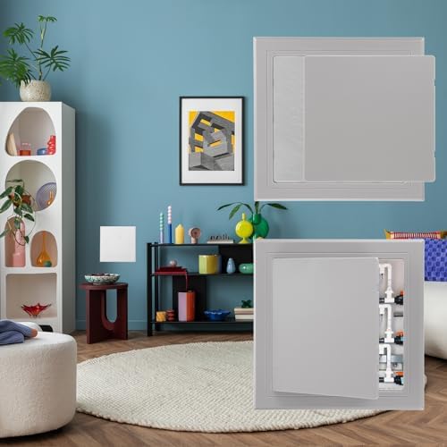 PATIKIL 8x8 inch Self-Adhesive Access Panel, ABS Plumbing Access Doors Easy - Image 6