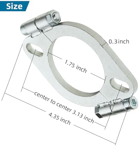 1-3/4 inch Split Flange Repair Kit, 2 Pack - Image 2