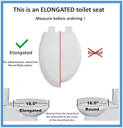 2Q1E6-02 Builder Grade Slow Close Plastic Toilet Seat - Image 2
