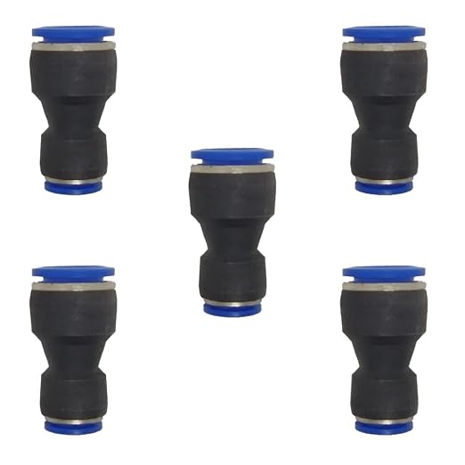 zjxed 16mm OD x 10mm OD Pneumatic quick Connector Push to Connect fittings by ROZESAZZ