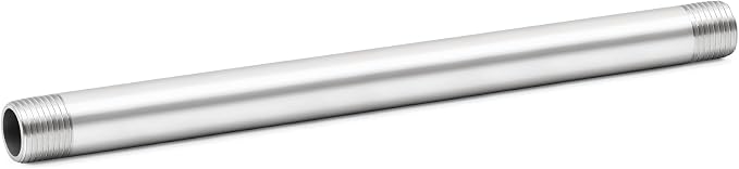 ChillWaves 304 Stainless Steel Pipe Fitting, Nipple Cast Pipe 3/4" NPT Male x by VisittheCHILLWAVES