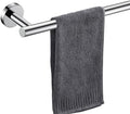 Towel Bar for Bathroom Polished Chrome, 33Inch Towel Rack Wall Mounted by Giveyourbathroomanewlook