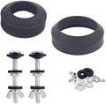 Universal Toilet Tank To Bowl Gasket, 2 Kind Gasket and 2 Sets 5/16*3.15 inch by HYiJiaQi