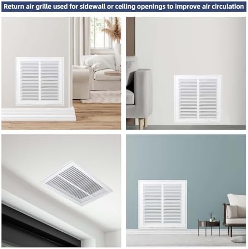 14x20 Return Air Grille, Air Return Vent Cover - Image 7