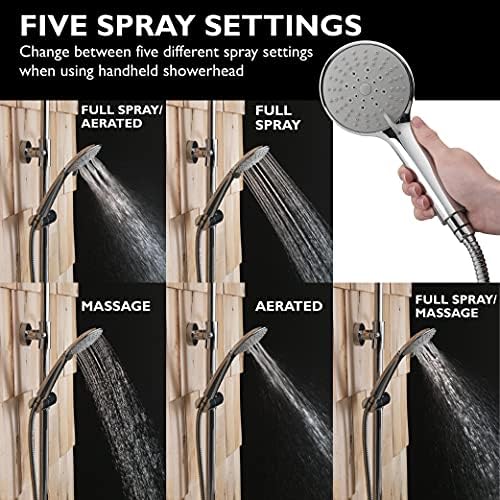 Homewerks 3070-251-CH-B Outdoor Shower Kit - Image 4