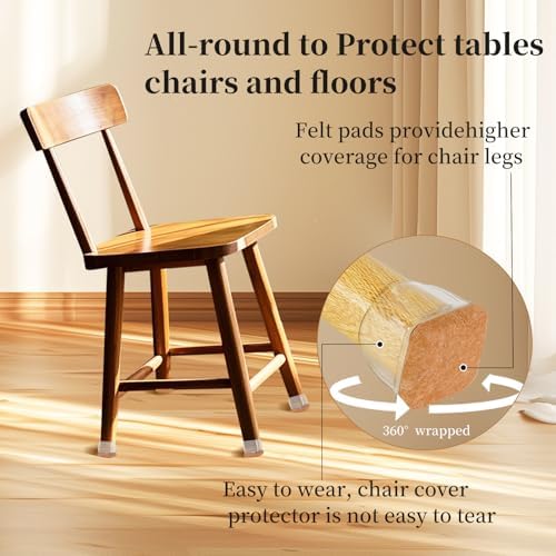 Square Chair Leg Floor Protectors - Image 5