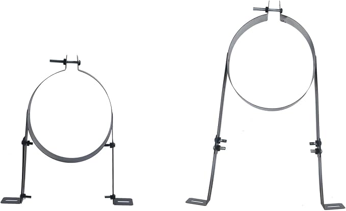 Antrader Chimney Pipe Support Bracket, Chimney Bracket, Stainless Steel - Image 3