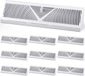 Yaocom 10 Pack Baseboard Register Vent 18 Inch Air Vent Covers by Yaocom