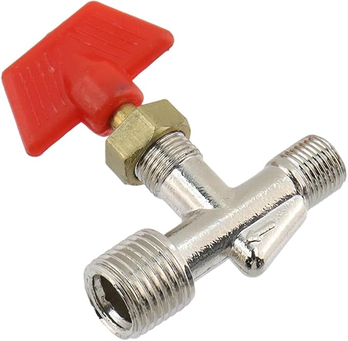 Ball Valves Shut Off Valves Zinc Alloy Ball Valve Shut Off Switch, 1/4 Male to - Image 3