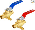 2PC EFIELD 3/4" Crimp Pex Ball Valve by EFIELDPEXTUBING