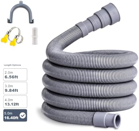 16 FT Washing Machine Drain Hose Extension Kit - Image 2