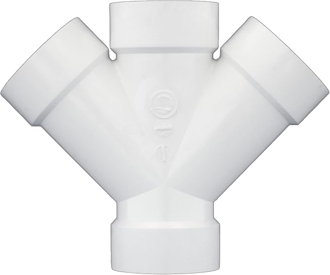 CHARLOTTE PIPE 3 DWV Double WYE DWV - Image 4