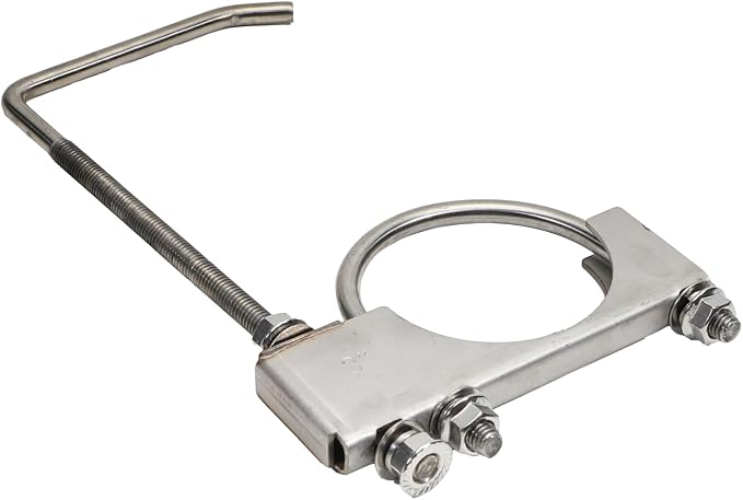 2 pcs 2.0" Exhaust Clamp with Hanger, Heavy Duty Exhaust Hanger with Clamp - Image 6