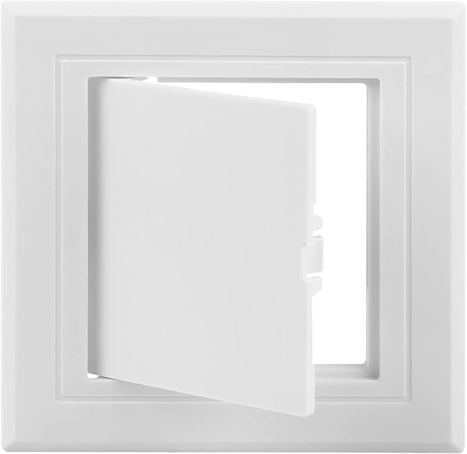 4x4 inch Plastic Access Panel for Drywall Ceiling Plumbing - Image 5