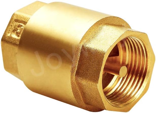 Joywayus Brass Check Valve 3/4" NPT Female Thread One Way Backflow Preventer - Image 4