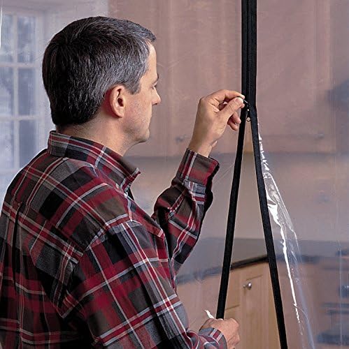 Zipwall AZ2-PK12 Standard Zipper Dust Barriers, 24 Pack - Image 2