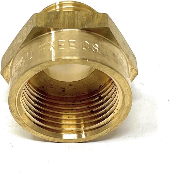 Cascada Lead-Free Brass Adapter, G Thread British BSPP Male to NPT Female) - Image 6