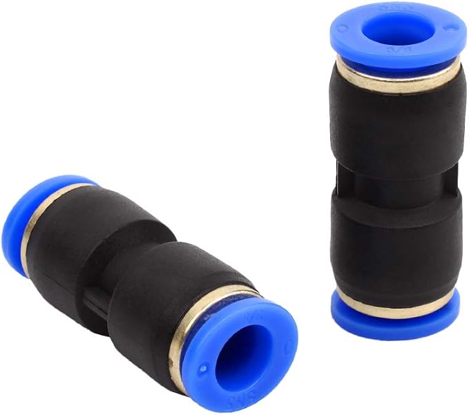 SNS 3/8" Tube OD Plastic Straight Union Pipe Tube Fitting Straight Pneumatic - Image 8