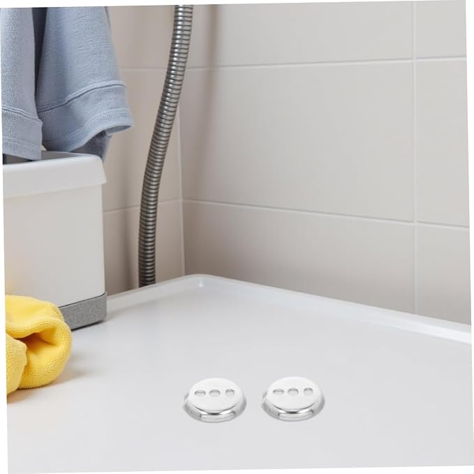 Cabilock 6pcs Stainless Steel Towel Bar Mounting Hardware and Toilet Roll - Image 6
