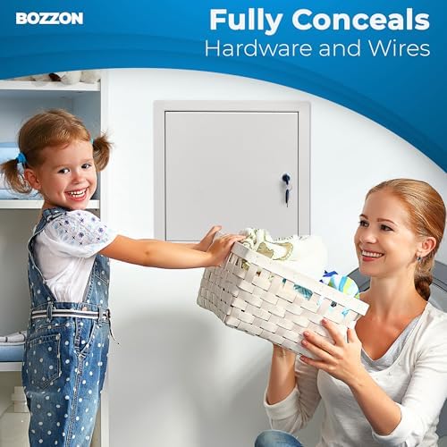 BOZZON Access Panel for Drywall 8 x 8 inch – Metal Door - Image 6