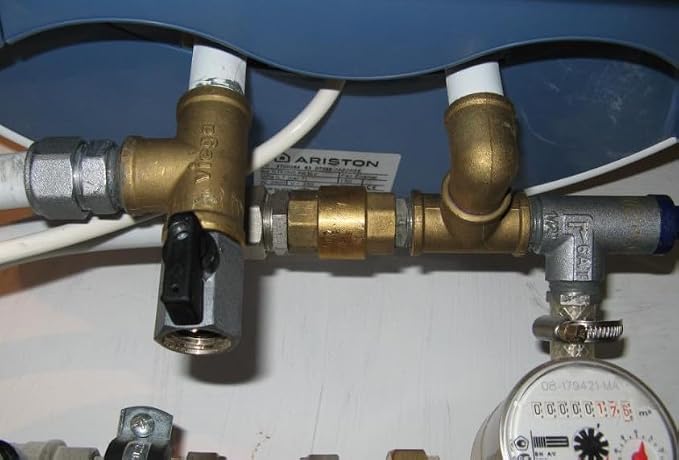 Brass One Way Check Valve 1/2 inch Backflow Preventer Female NPT Thread - Image 7