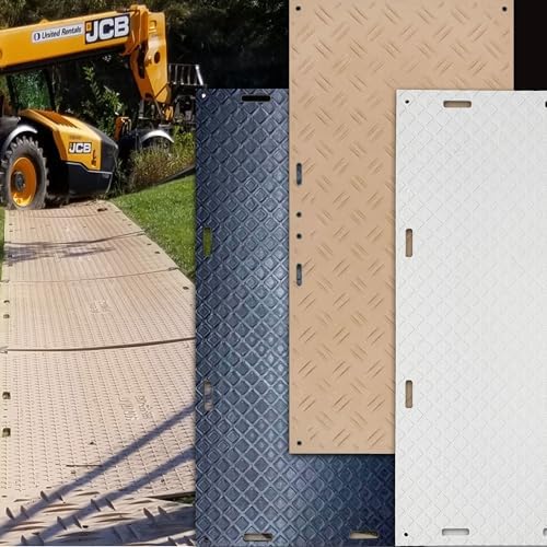Neo-Pure HDPE White Ground Protection Mat, Heavy-Duty Construction Support Mat - Image 5