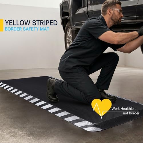 FEATOL Anti Fatigue Mat Industrial, Ergonomic Standing Floor Mat - Image 3