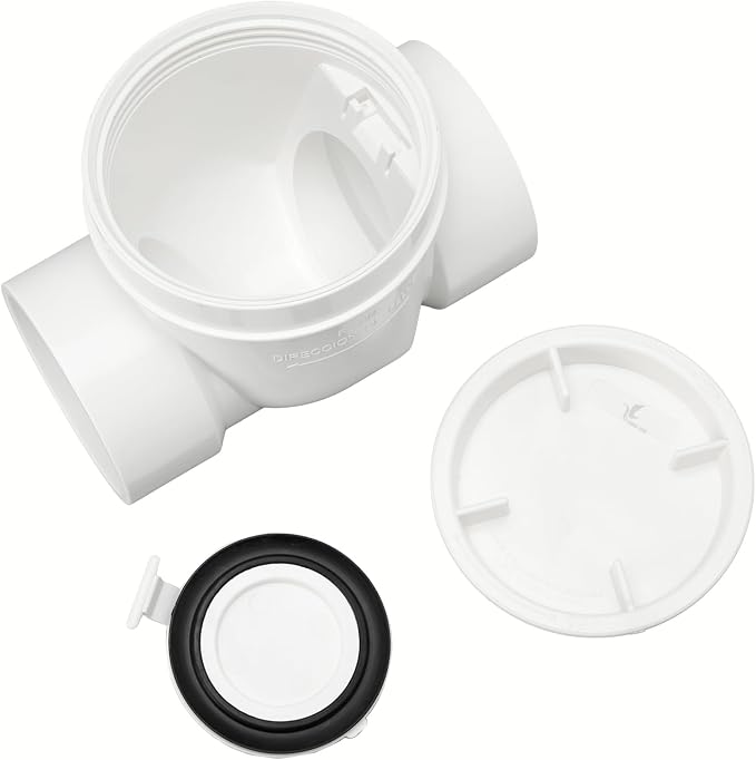 4 Inch Pvc Backwater Valve, Sewer Check Back Flow Preventer Drain Backflow - Image 6