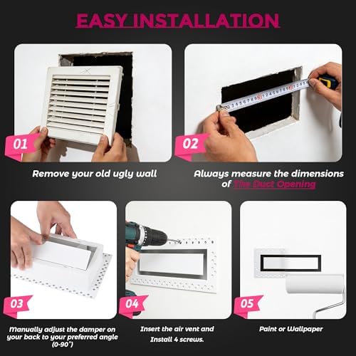 Flush Wall Vent Cover - Image 4