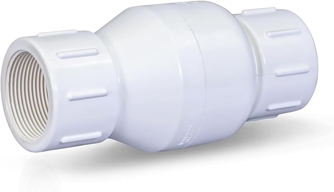 Midline Valve 4I2U114 PVC Inline Check Valve by MidlineValve