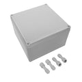 Waterproof Dustproof IP67 Junction Box DIY Case Enclosure Gray 7.9 x 7.9 x 5.1 by LeMotech