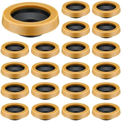 Marsui 20 Pack Toilet Wax Ring Thick Toilet Bowl Wax Ring Gasket by Marsui