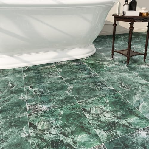 20 Pack Cover 20 Sq.Ft Peel and Stick Floor Tiles, 12” x 12” Self Adhesive by HomeUpgradeMadeSimple