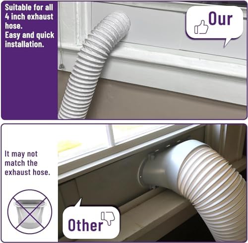 Mxclimate Dryer Vent Window Kit - Image 4