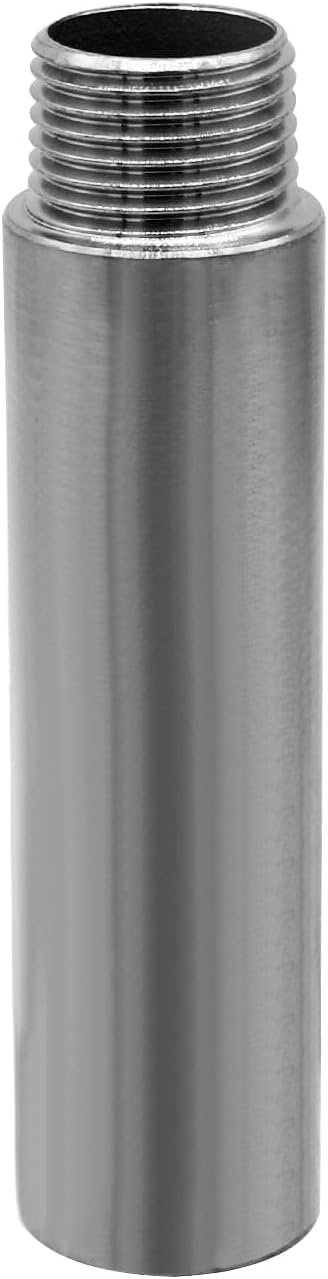 Stainless Steel Pipe Fitting 1/2" NPT Male x 1/2" NPT Female Thread Nipple Cast - Image 3
